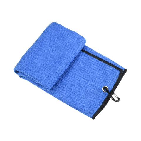 Image of Waffle Three-Fold  Towel with Hook