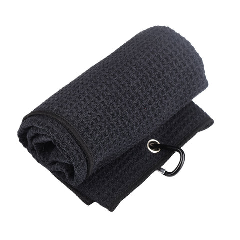 Image of Waffle Three-Fold  Towel with Hook