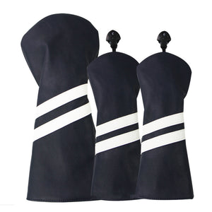 3 Piece Double Stripe Head Cover set