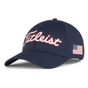 Titleist Men's Players Performance Stars & Stripes Golf Hat Navy/White Red One Size