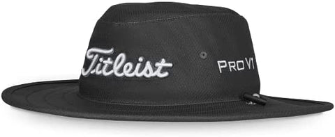 Titleist Golf- Tour Aussie Hat Legacy Collection One Size Black/White