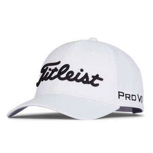 Titleist Men's Tour Performance Golf Hat White/Black One Size