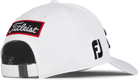 Image of Titleist Men's Tour Performance Golf Hat White/Black One Size