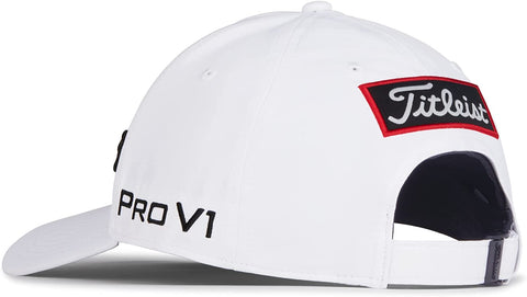 Image of Titleist Men's Tour Performance Golf Hat White/Black One Size