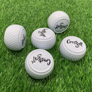 Flat Practice Golf Balls