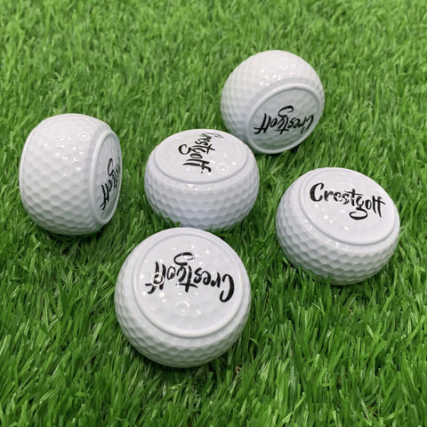 Image of Flat Practice Golf Balls