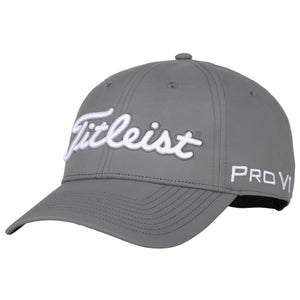 Titleist Men's Tour Performance Golf Hat Gray/Charcoal/White One Size