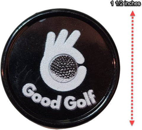 Image of Good Golf 2 3/4 inch Bamboo Golf Tees 50-100 Pack with Golf Ball Marker and Golf Ball Cleaner