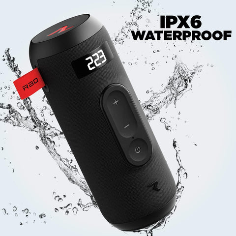 Image of Rad Golf Sound+ Ultimate GPS Bluetooth Golf Speaker with Super Strong Magnet to Attach to Golf cart – IPX6 Waterproof – Power Bank to Charge Your Devices