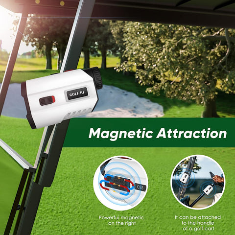 Image of VQTIL Golf Rangefinder 700Yards Laser Range Finder with Slope, USB Rechargeable Golf Laser Rangefinder with Flag Acquisition, External Slope Switch for Golf Tournament Legal, 6X Magnification…