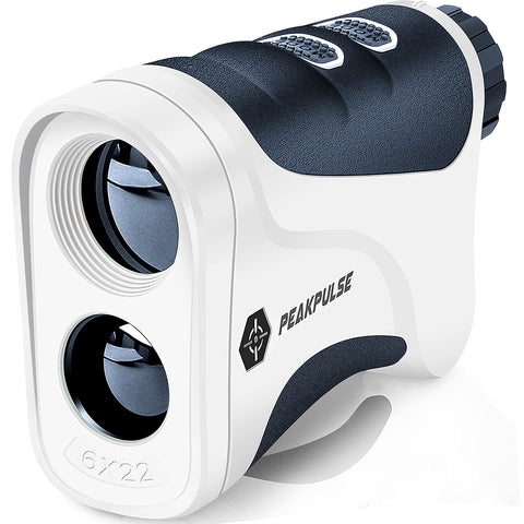 Image of PEAKPULSE Golf Rangefinder with Slope, 650 Yards Laser Range Finder Golfing, Distance Finder, Flag Pole Locking Vibration︱ Fast Focus System