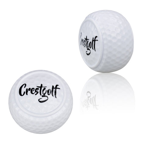 Flat Practice Golf Balls