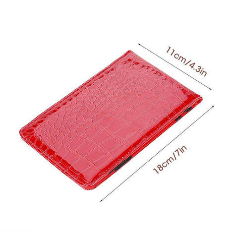 Image of Stylish Leather Golf Scorecard Holder