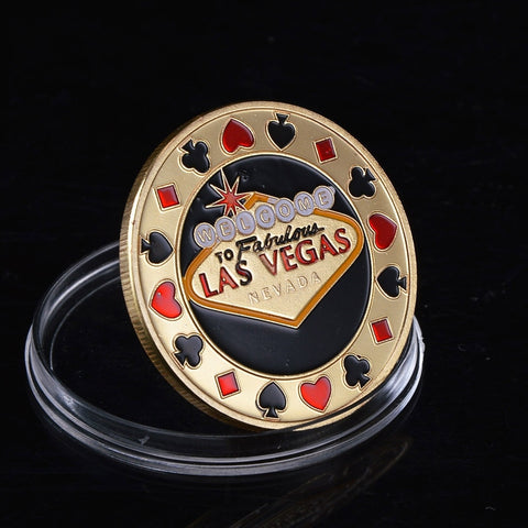 Image of Poker Card Ball Marker Chips