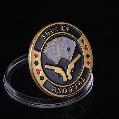 Image of Poker Card Ball Marker Chips