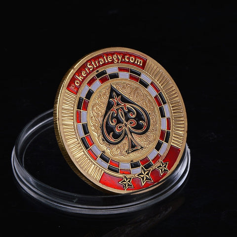 Image of Poker Card Ball Marker Chips