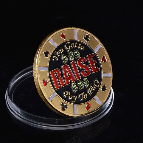 Image of Poker Card Ball Marker Chips