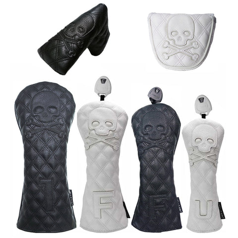 Image of Skull Headcover For Driver, Fairway, & Hybrid