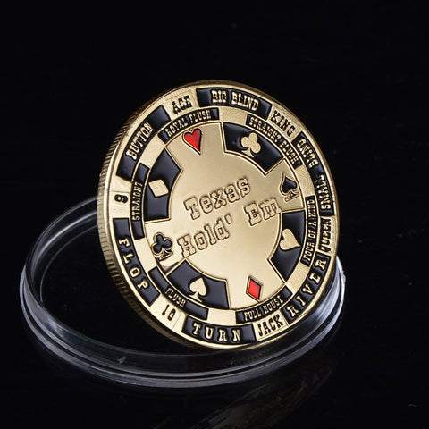 Image of Poker Card Ball Marker Chips