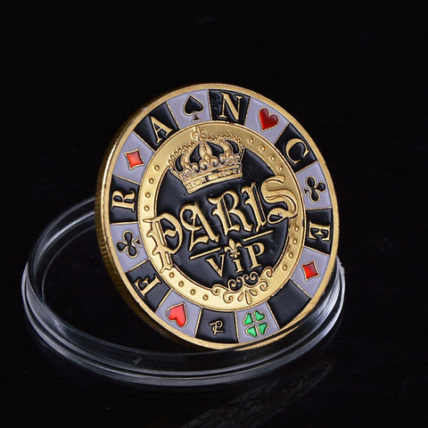 Image of Poker Card Ball Marker Chips